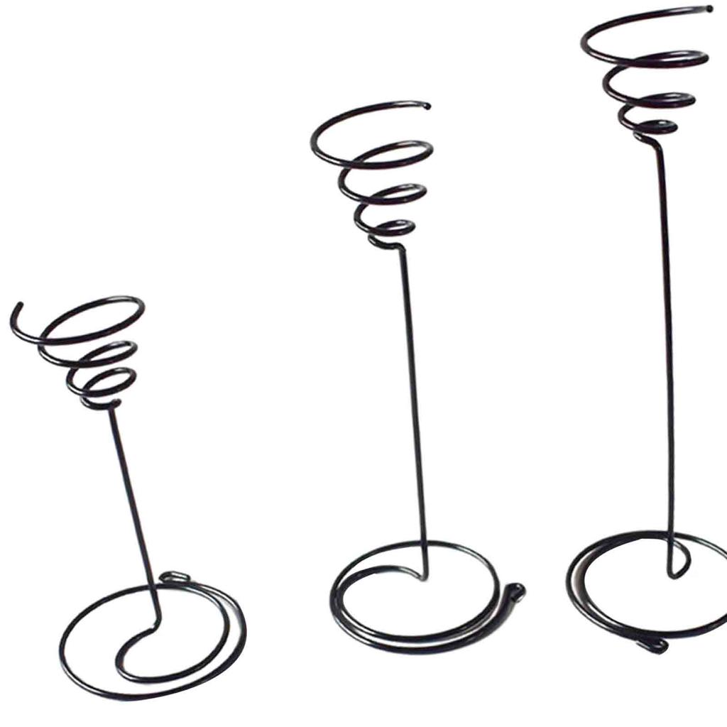 3 ks nádob na Tillandsie, stojany na květináče, stolní, pro koleje, držák na vzdušné rostliny, stojan, stolní stojan na květináče, pokojové rostliny, kancelář, kolej
