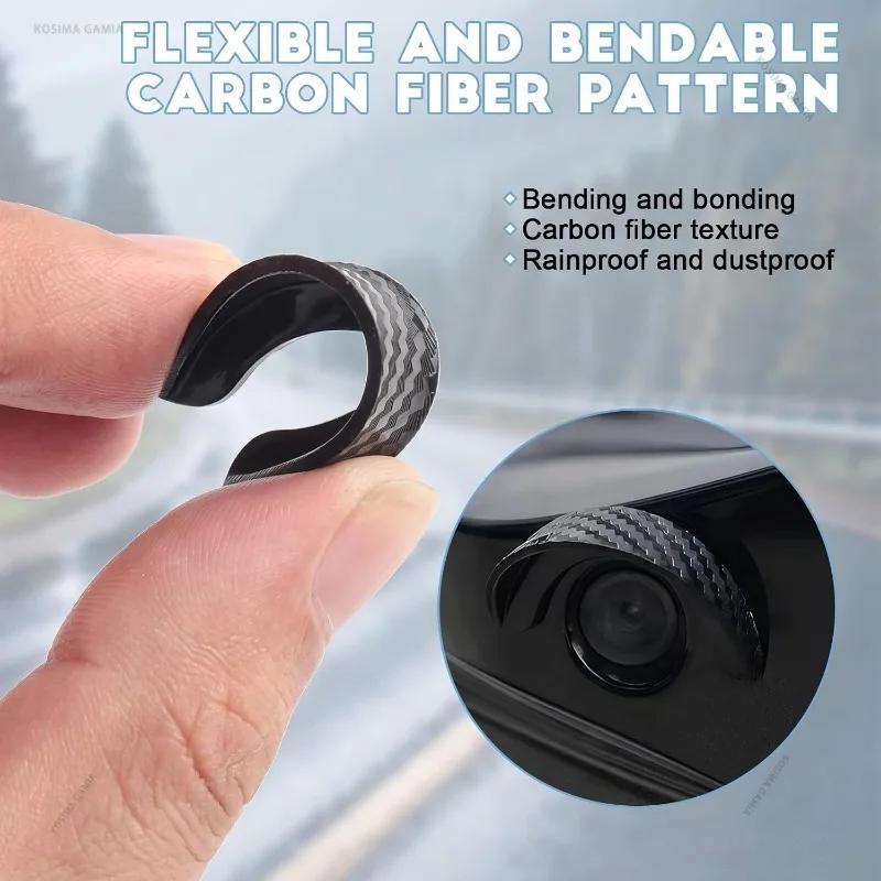 Xiaomi Universal Car Backup Camera Rain Cover Self-adhesive Waterproof 360 Front Rear Lens HD Anti-scratch Sunshade Auto Accessories