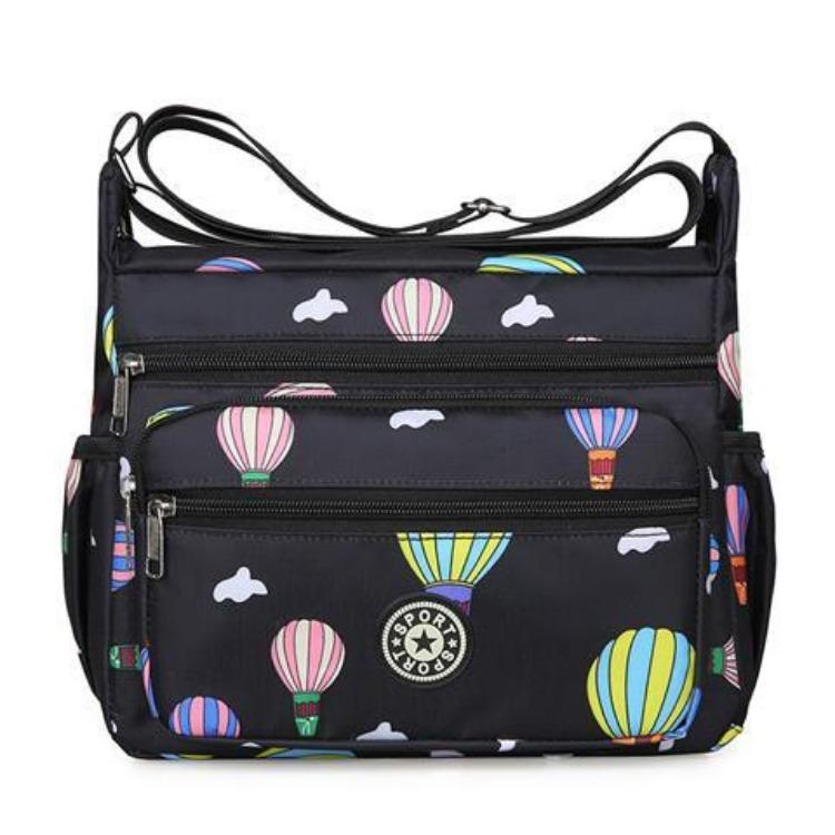 Dame Flerlags Skulderveske Crossbody-veske Ryggsekk Oxford-stoff Dameveske Stor Kapasitet Morsveske