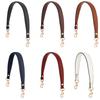 Handgepäck-Ersatztasche, Handschlaufe, Feinkörnige einfarbige Wechseltasche, Riemen, Leder-Handtasche, Kurze Tasche.