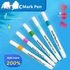 High Aesthetic Fine Tip Acrylic Marker Pen Set Non-Bleed Stackable Watercolor Colors Elementary School Watercolor Paper Plastic