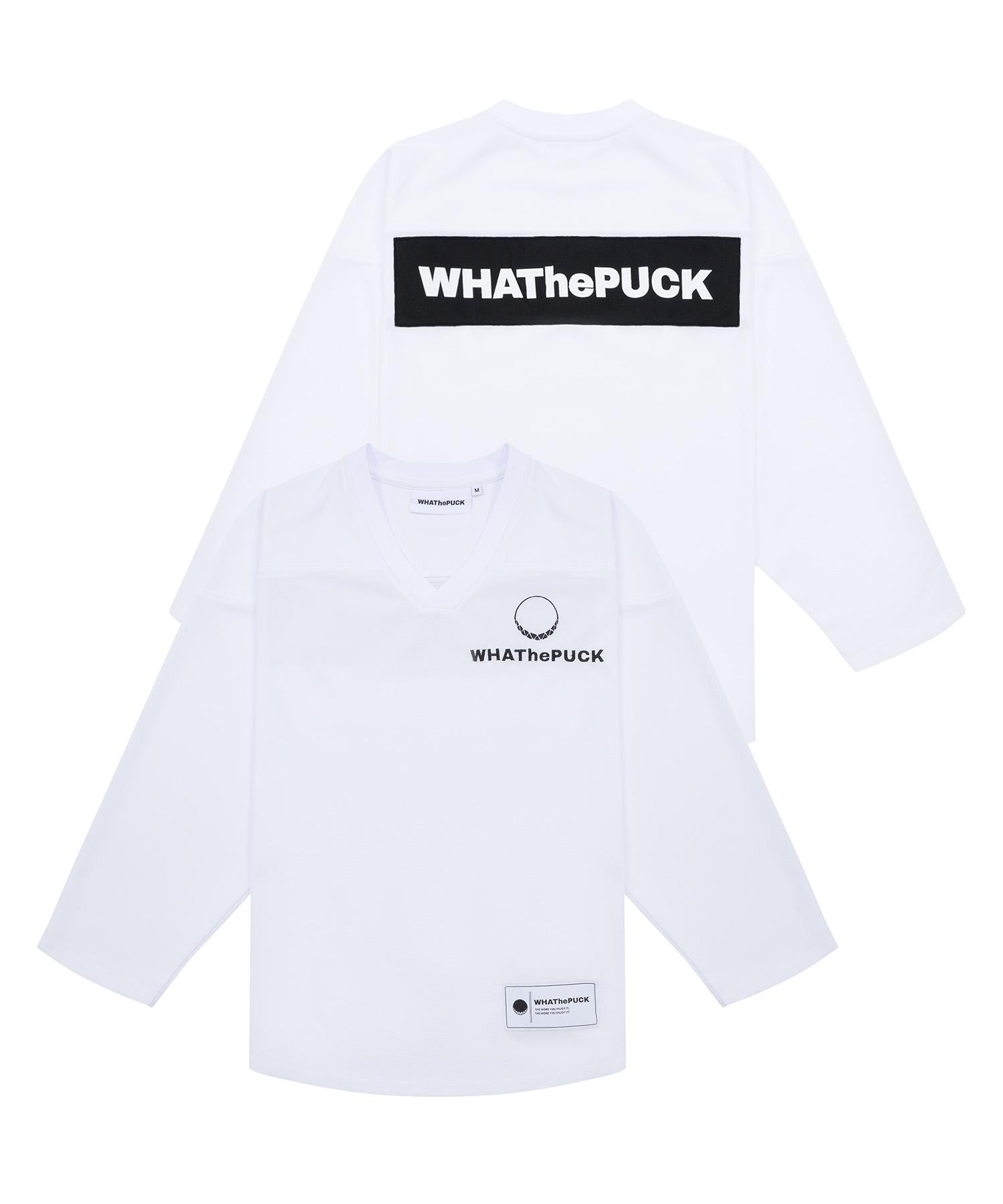 What The Fuck Wtp Small Symbol Logo Hockey Jersey White L