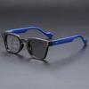 Square Frame Multifocal Photochromic Presbyopia Glasses Unisex High-Definition Anti-Blue Light Reading Eyewear +1.0 To +4.0