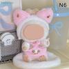 Für 17cm Labubu Puppe Ersatzanzug Kleidung ,Mini Puppenkleidung Outfit Accessoires