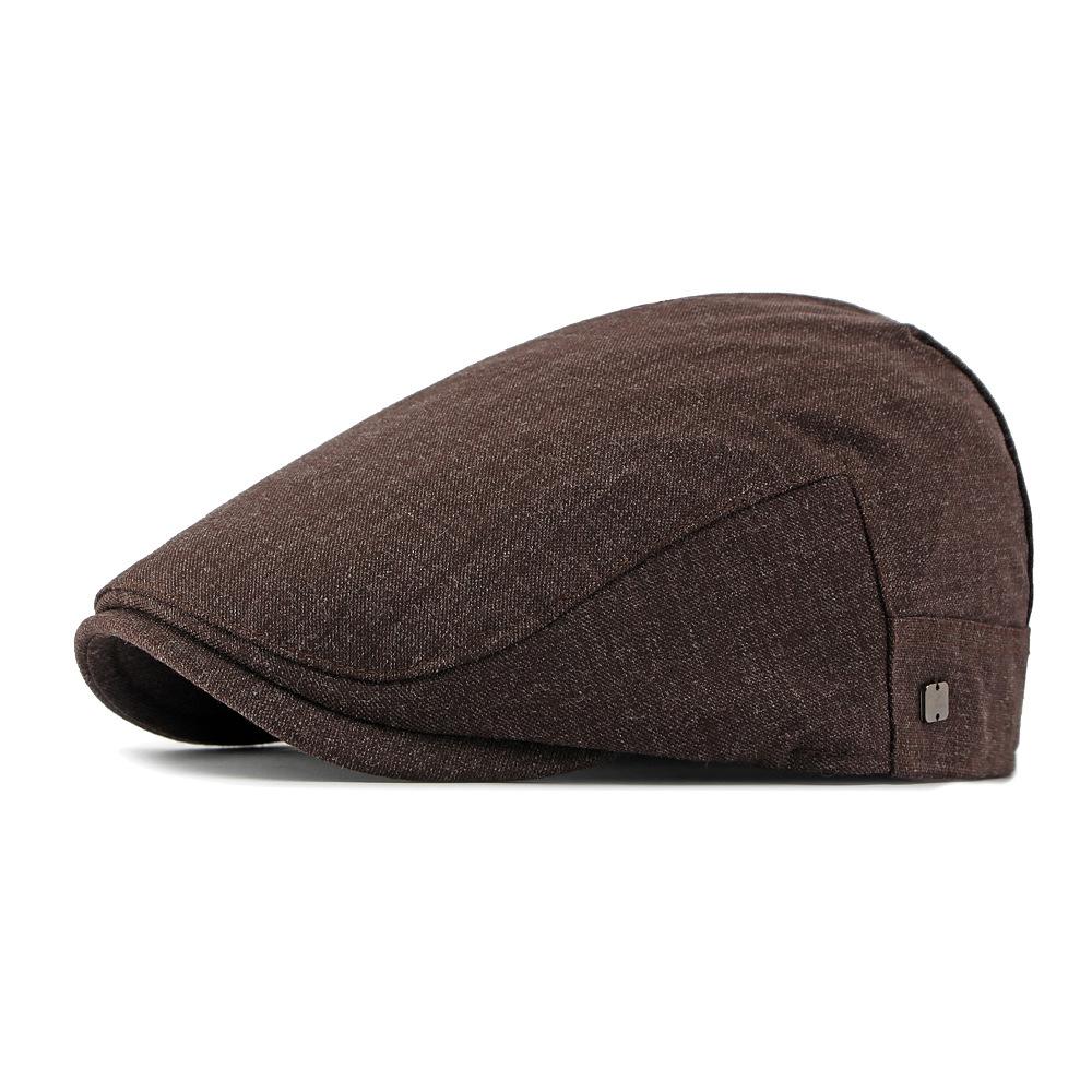 Sommerhut Herren Forward Cap Britischer Vintage Barett Malerhut