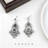Light Luxury High-end Crystal Fringed Earrings, Water Drop Type Exquisite Sweet Earrings, Fashionable Exquisite Ethnic Style Earrings, Women