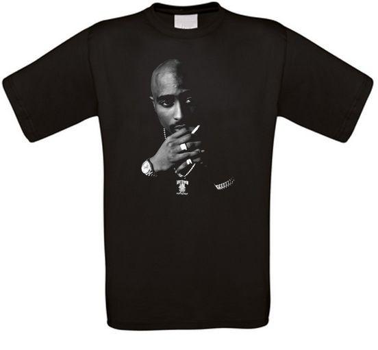 Shakur Rap Hip Hop Westcoast La Califonia Love Gangsta T-Shirt L