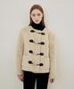 Rosefrantz Duffle Fur Mustang Jacket [Ivory]