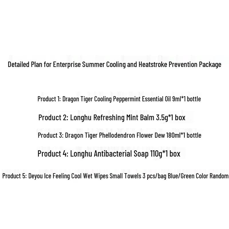 Longhu Summer Cooling & Heatstroke Prevention Kit