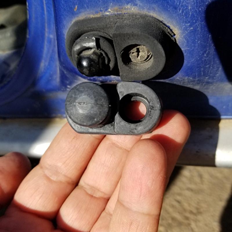 Capacul comutatorului de ușă Protector capac din cauciuc pentru Nissan Patrol GQ Y60 GU Y61 Civil W41 Accesorii auto negre Piese de schimb auto