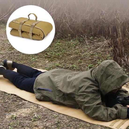 

Надзвичайно великий портативний рулонний м який килимок, зносостійкий, водонепроникний, багатофункціональний, складаний лікоть хакі