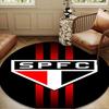 1PC Rug Pau-lo Fc Emblem Round Mat Home Decor, Chair Rug For livingroom,Bedroom, Doormat Home Decor Birthday Gift Christmas Gifts