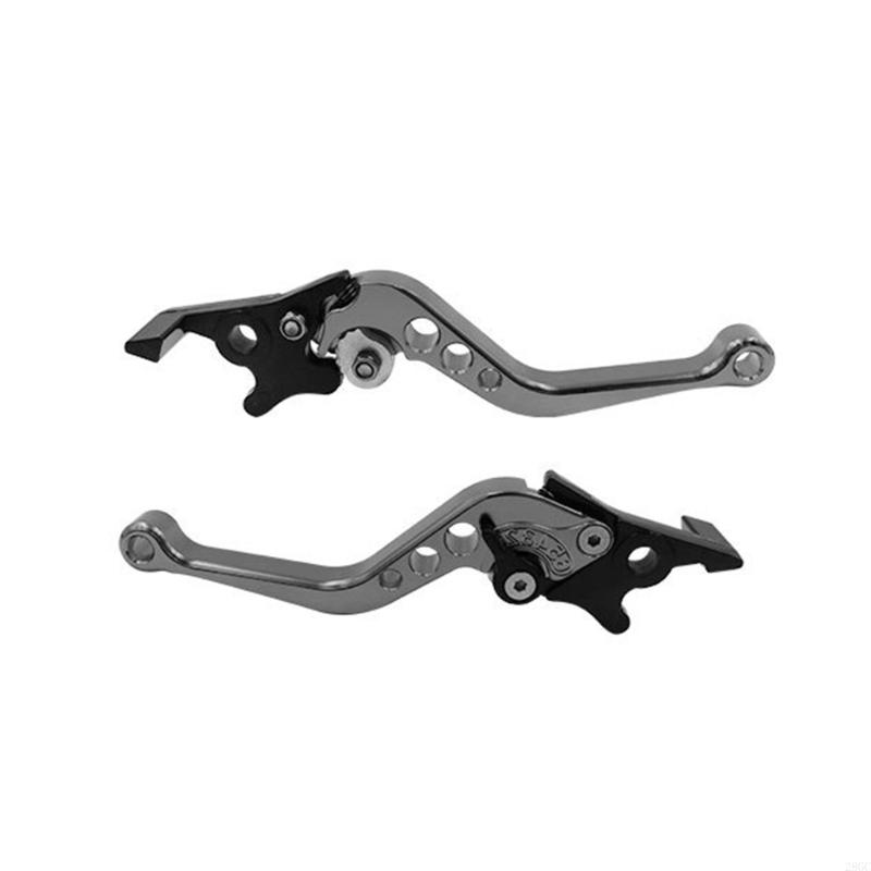 28GC Aluminum Double Disc Brake Handle Lever Adjustable for Motorcycles Scooters Electric Bike Motorcycle Accessories 1Pair