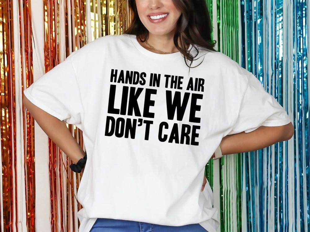 

Футболка Руки вверх, как будто нам все равно Персонализированная для вечеринки, выходных, 80-х, девичника 4XL