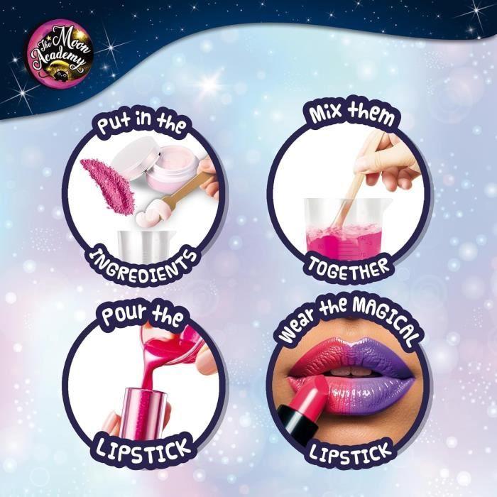 Rouge à lèvre - Kit de Loisirs Créatifs - THE MOON ACADEMY - Composants pour Rouges, Tubes à Rouges