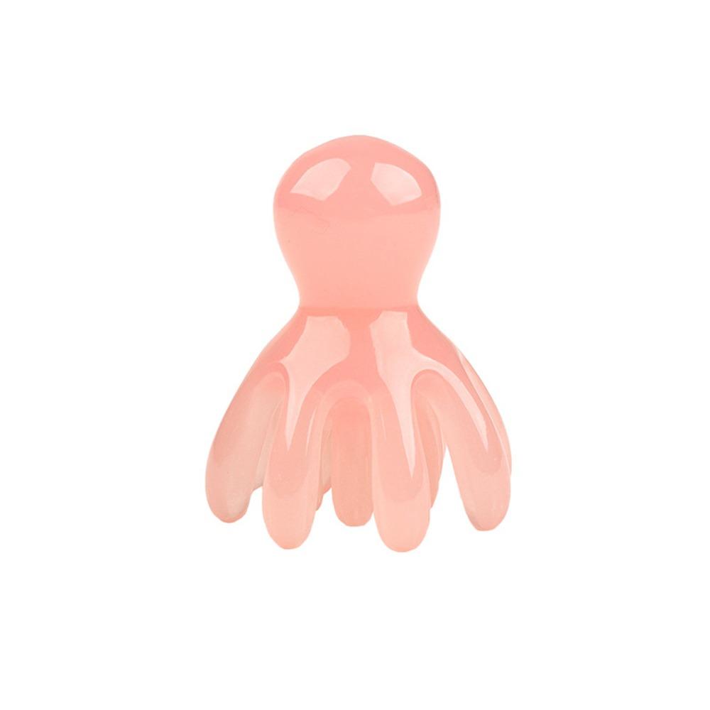 Resin Head Massager 14 Tooth Scalp Massager Tool Octopus Massage Comb  Hair Care Acupressure