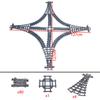 Creative Expert Ideas City Train Single Slip Switch R40 Crossings Rails Tracks Bricks Building Blocks DIY Toys Kids Gift