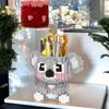 Schattige Koala Dier Bouwstenen Speelgoed Kleine Deeltjes Bakstenen 3D Puzzel Assemblage Voor Kinderen Verjaardagscadeaus Huis Ornament