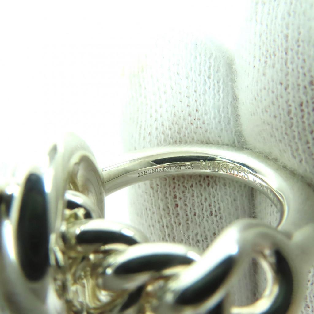 Excellent HERMES Ring Croisette ring Silver AG925 Women Used
