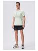 Men's Quick-Dry Antibacterial Sun-Protective Sports T-Shirt - Breathable Short Sleeve for Summer Fitness