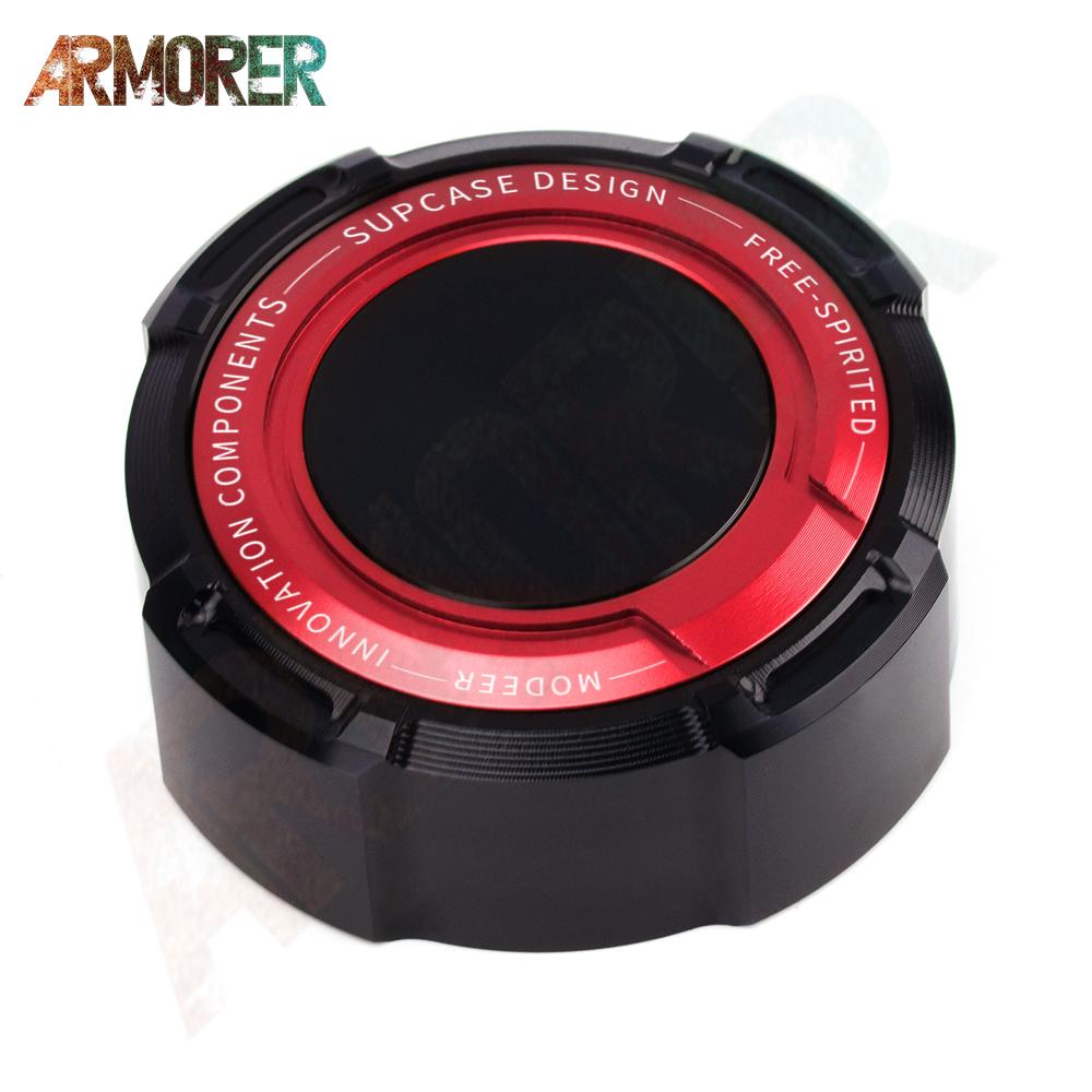 

Для KAWASAKI Z 650 750 900 1000 Z650 Z750 Z900 Z1000 мотоцикла с ЧПУ алюминиевая задняя тормозная муфта, крышка резервуара для жидкости NO LOGO Red