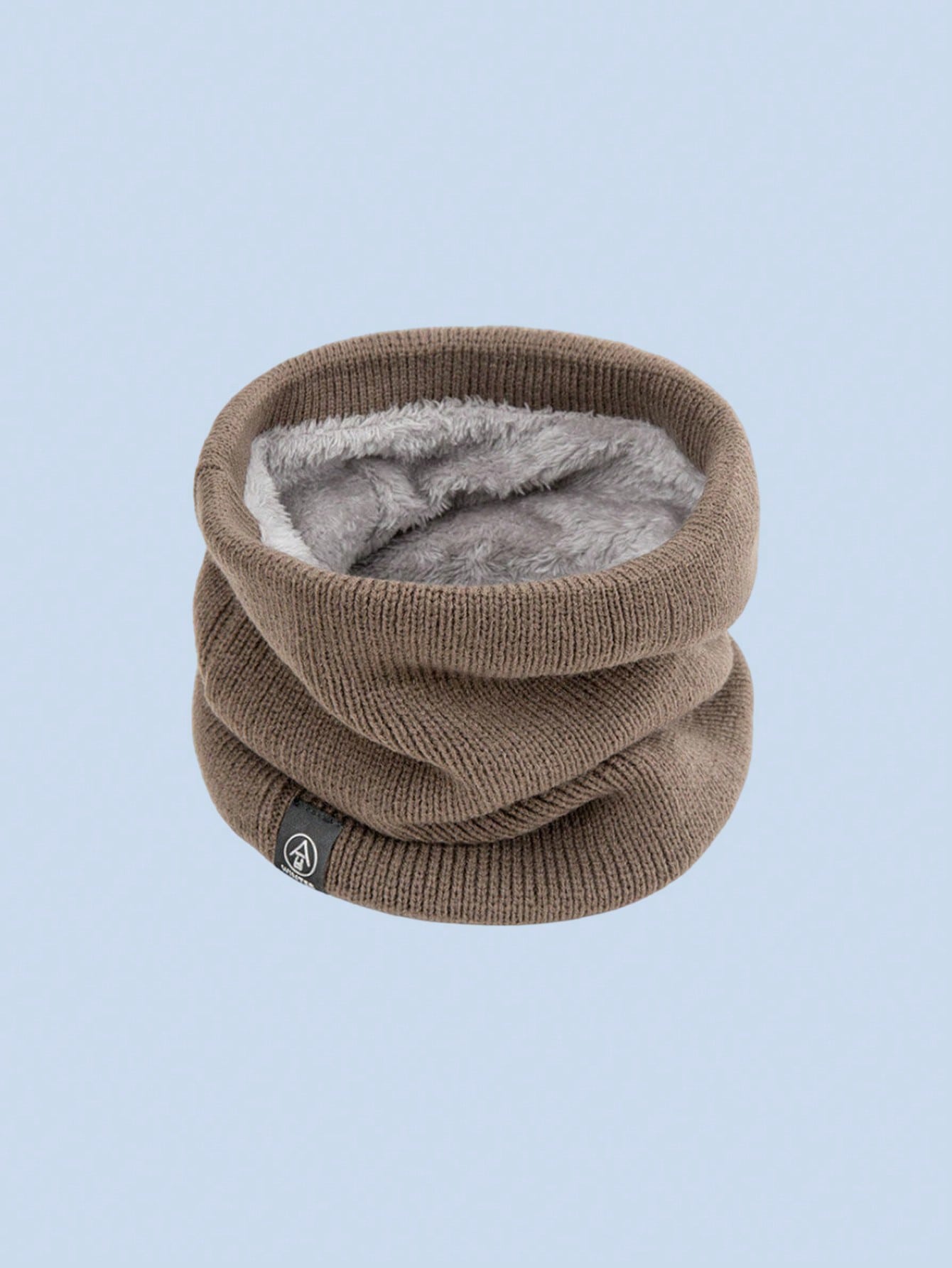 

New Winter Warm Neck Gaiter – Thick Fleece-Lined Knitted Neck Warmer for Men & Women, Ideal Gift Choice хакі