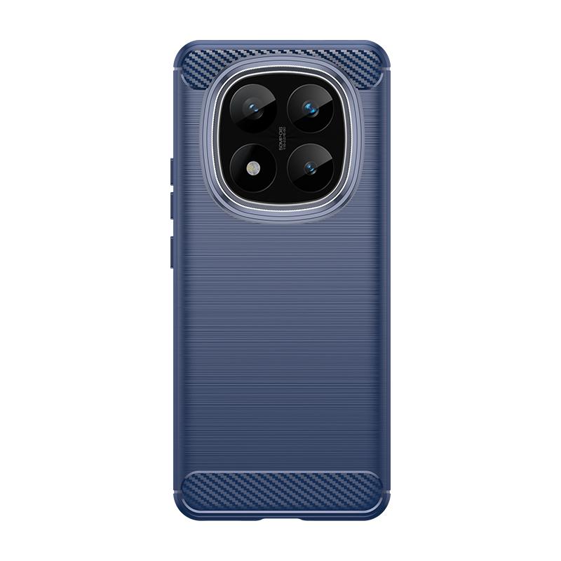 For Cover Xiaomi Redmi Note 14 Pro Plus Case Redmi Note 14 Pro 5G Capas Back Carbon Fiber TPU Soft Fundas Redmi Note 14 Pro Plus