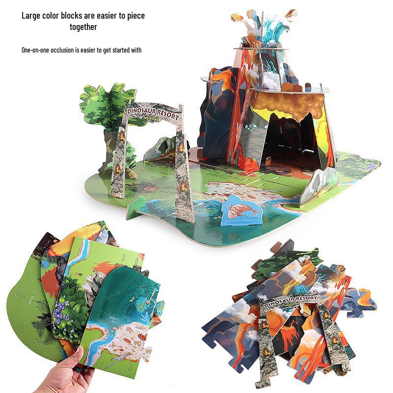 3D Tyrannosaurus Rex Puzzle Model - Jurassic Assembly Kit