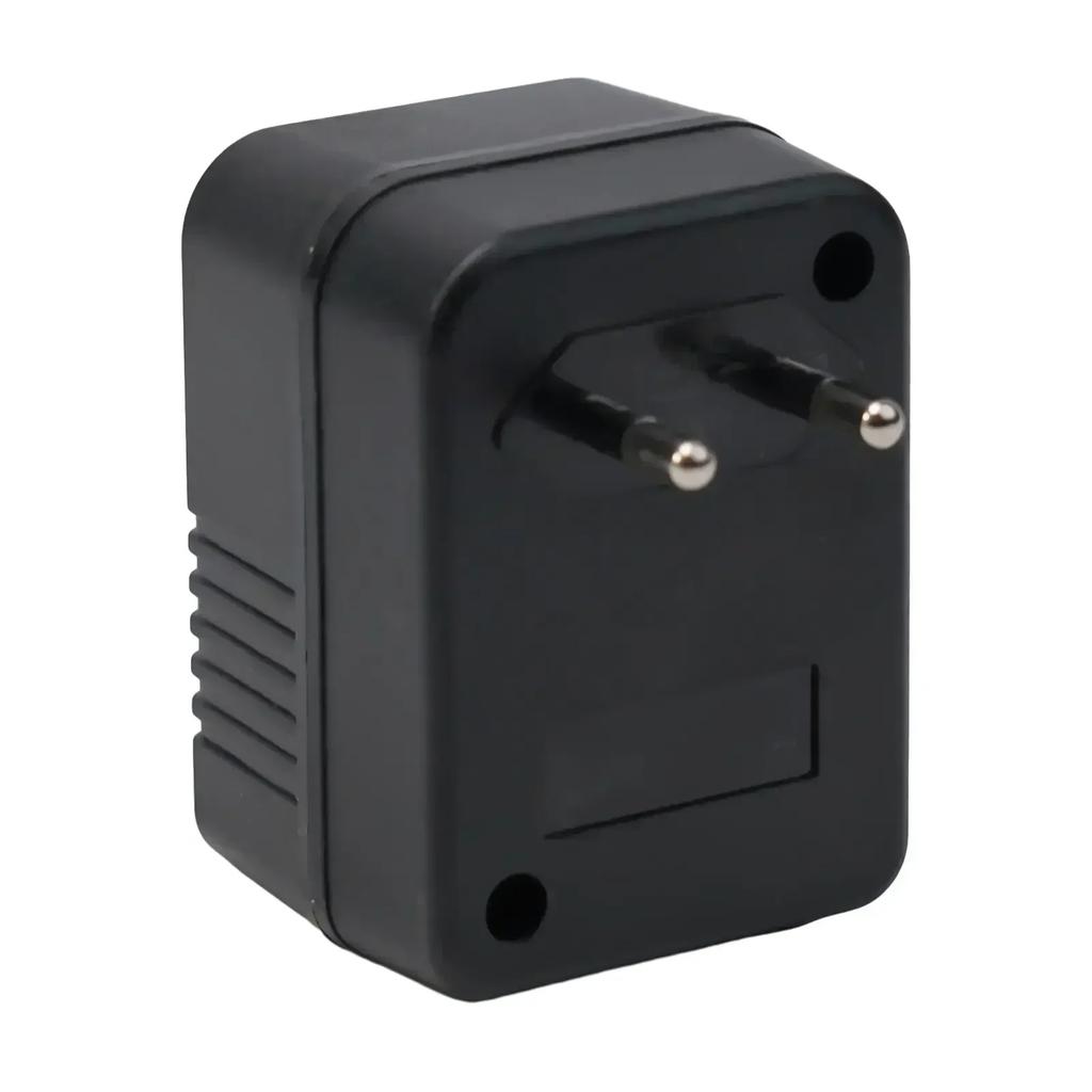 Abwärtstransformator Reiseadapter 50W AC 220V auf 110V Spannungswandler EU-Stecker Schwarz Stromwandler