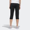 Adidas Neo Casual Breathable Running Capris Women Bottoms Black EI4720