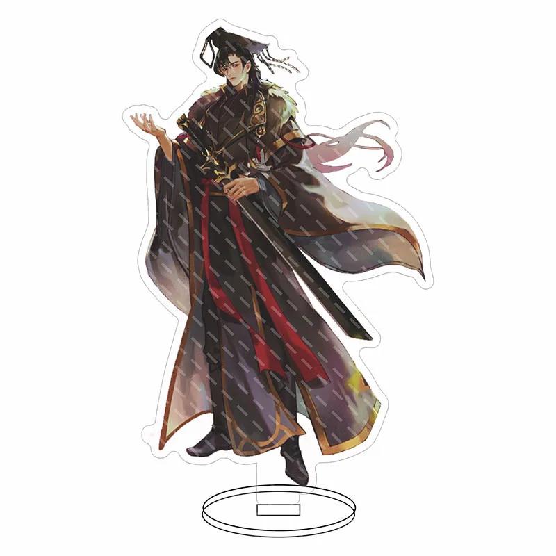 Comic Man Erha and His White Cat Master 16cm Acrylic Figure Women Mo Ran Chu Wanning Fans Collection Table Ornament