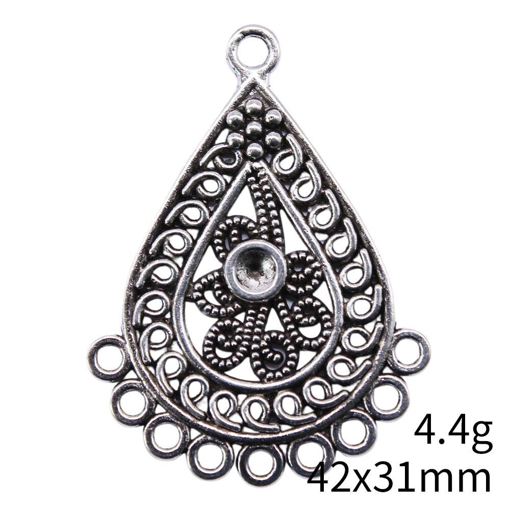 2025 Trend Accesories Water Drop Earring Connector Accessories Parts Ornaments For Home Accessories Parts