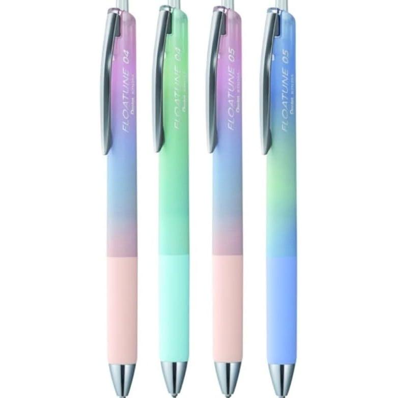 Pentel Flowtune Oil-Based Ballpoint Pen Limited Edition 0.4mm 0.5mm Black Ink