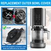 Outer Bowl Lid For Ninja Nc301 Ice Cream Maker, Reusable Ninja Creami Replacement Lid