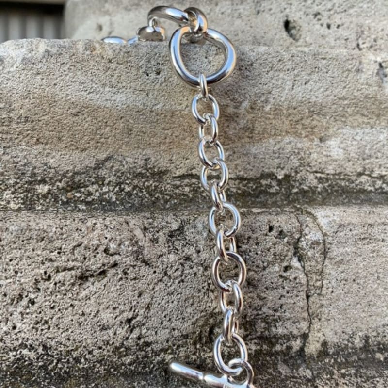 PUREBLACK STUDIO CIRCLE CHAIN BRACELT