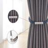2 st Magnetiska Draperihållare Draperihållare Spännen Klämmor Väv Rep Hållare Hem