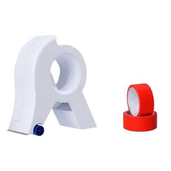 Aplicador de Cinta de Pintor con 1 Cinta Ventanas Marco de Puerta Moldura Dispensador de Cinta de Enmascarar Pintura Embalaje Cortador de Cinta Etiquetado Portátil Corte de Cinta