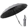 MAYDU M3369 16-Rib Automatic UV Protection Travel Umbrella