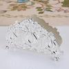 European restaurant dining table tissue holder high-grade zinc alloy three-dimensional simple retro western restaurant tissue holder storage