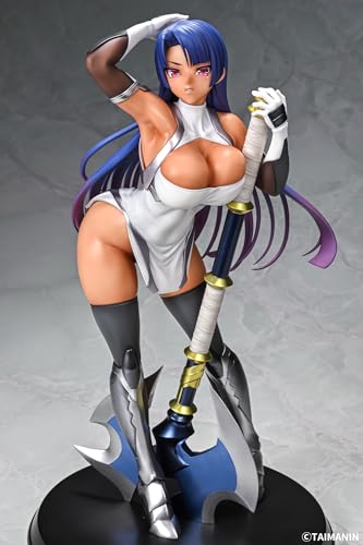 Q-six Taimanin RPGX Pale Young Purple Yatsumurasaki Tanned Ver. 1/6 Scale PVC Painted Complete Figure -