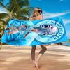 Haaland's Number 9 Journey Beach Towel, Quick-drying, Easy To Care For, Suitable for Both Fitness and Beach Vacations,Sports Essential