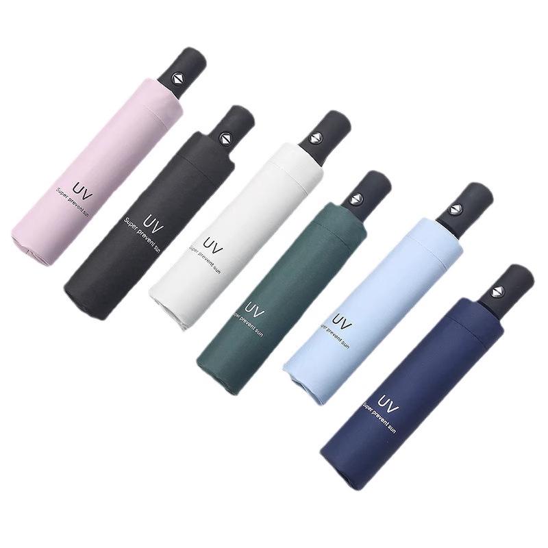 Automatischer Faltbarer Regenschirm: Groß, Verstärkt, Tragbar, Doppelte Verwendung für Erwachsene & Kinder - Sonnen- & Regenschutz