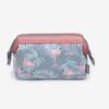 Multifunctional Travel Cosmetic Storage Bags Fashion Flamingo Printed Women's Wash Bag Waterproof Makeup Bag Toiletry Handbag
