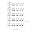 3D Car Stickers Car Interior Decals For BMW X1 X2 X3 X5 X6 X7 1 3 5 6 7 Series F40 E90 G20 G30 G11Car Reflective Window Sticker