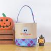 Fabric Trick or Treating Bucket Bag Friendly Halloween Party Accessory For Children Candy Collection