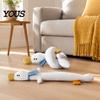 Durable Chew Toys for Small Medium Large Breeds 40 Inch Extra Long Plush Squeaky Dog Toy, Soft Cartoon Crocodile Duck Engaging Sound Paper Puppies