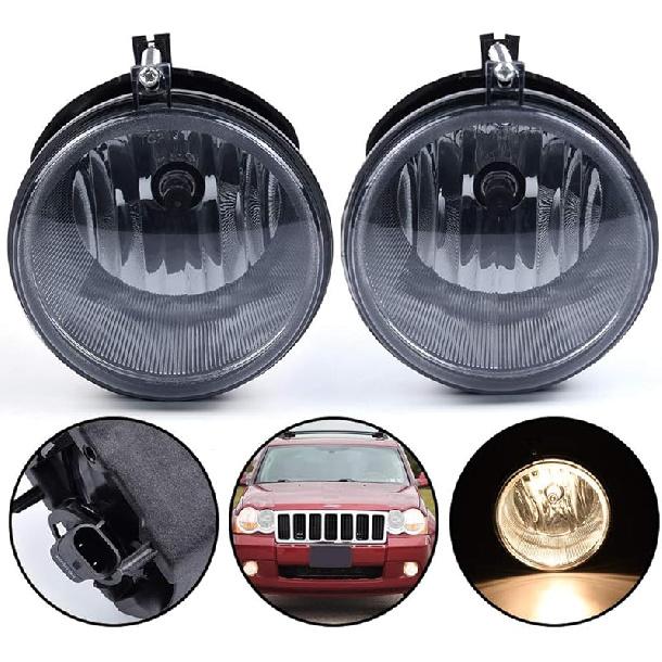 G-PLUS Front Bumper Fog Light W/Blubs Compatible With Ford Focus S SE ST Titanium 2015-2018/ Focus SEL 2017-2018 F1EZ15200A F1EZ15201A Driving Fog