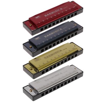 10 Holes for Key of C Blues Harmonica Musical Instrument Educational Toy with Fo  10 Hole Blues Harmonica