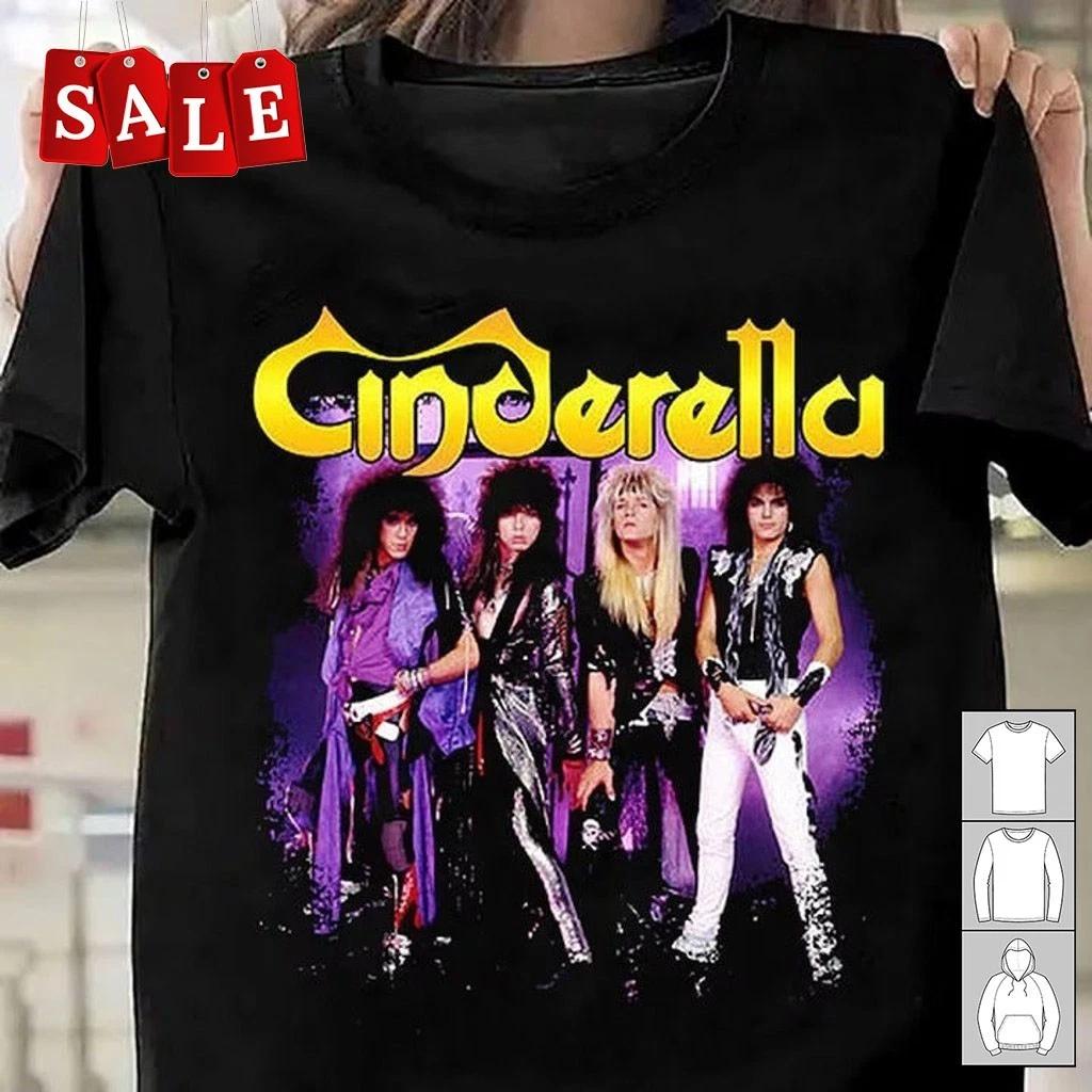 New Cinderella Band 90s Gift For Fans Unisex All Size T-Shirt 3XL