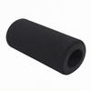2 Black Padded Rubber Covers, Padding for Fitness Equipment